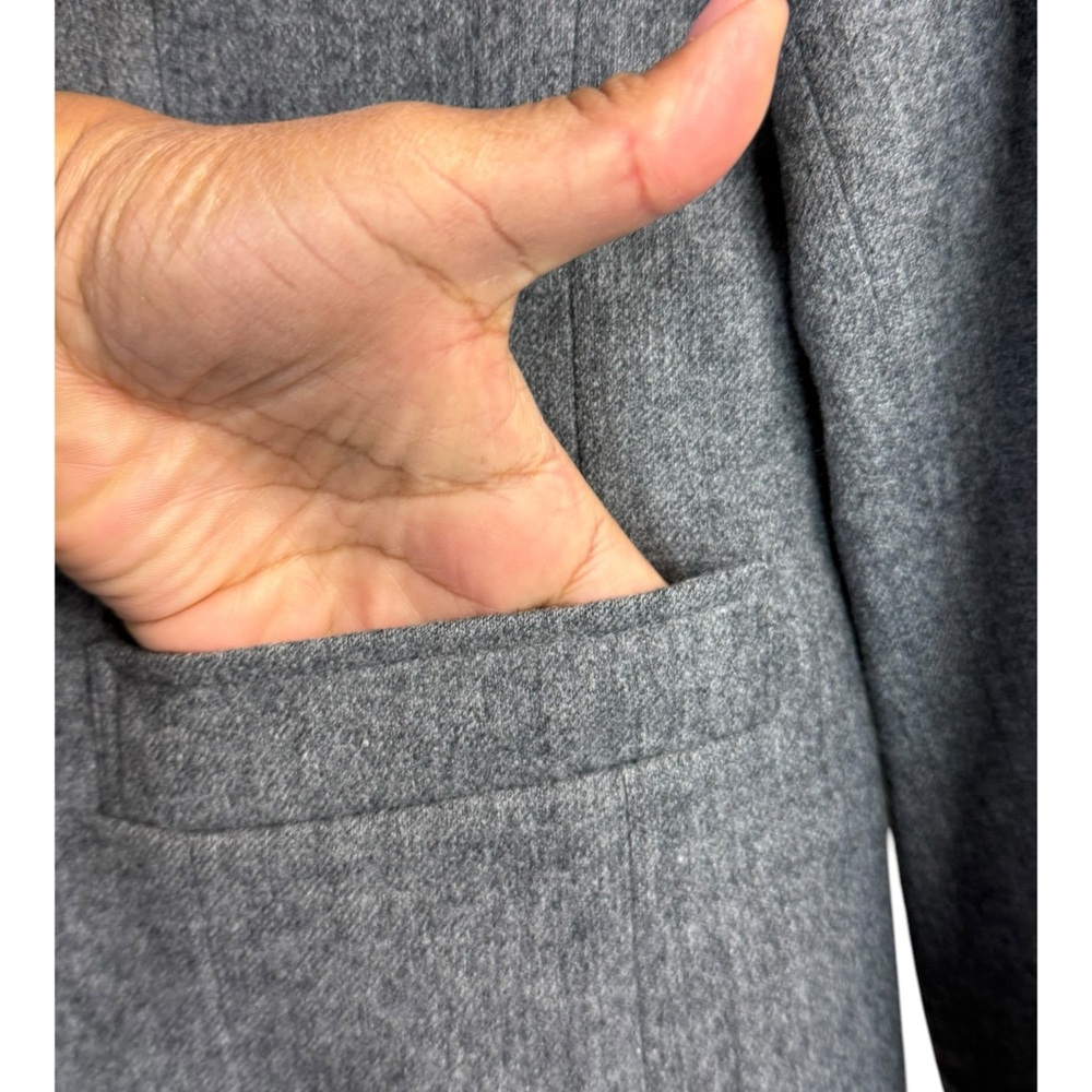 Pendleton 100% Virgin Wool Blazer Gray Tailored J… - image 6